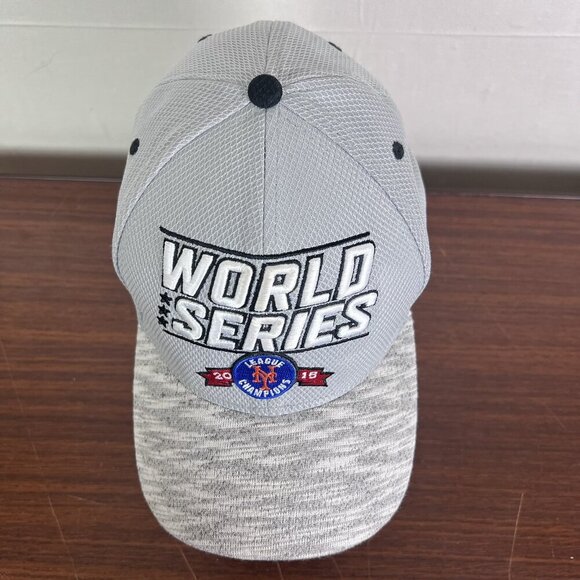 New York Mets 2015 World Series League Champion Fitted On-Field Hat Size OSFM - Picture 3 of 14